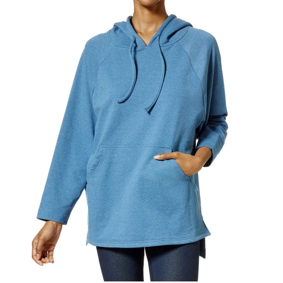 HUE Women's Perfect Legging Tunic Tee - Ultra Soft Velvet, V-Neck, Hi-Low Hem, 3/4 Sleeves, Relaxed Fit - View #5